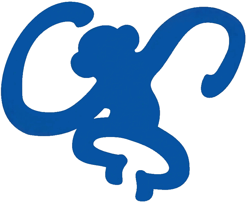 3D Monkey logo